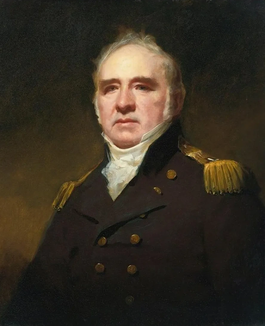 Portrait Of Captain James Forbes - Drummond, R.N., Of Hawthornden