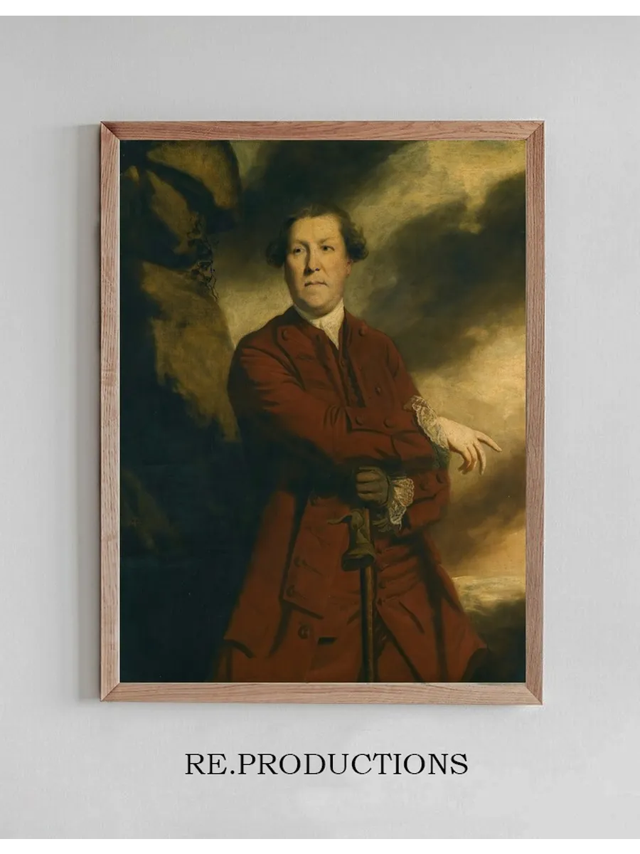 Portrait Of Captain Robert Haldane, Of Gleneagles (1705 - 1767)