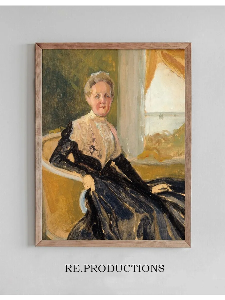Portrait of Countess Elisabeth Wachtmaister, Compositional Sketch