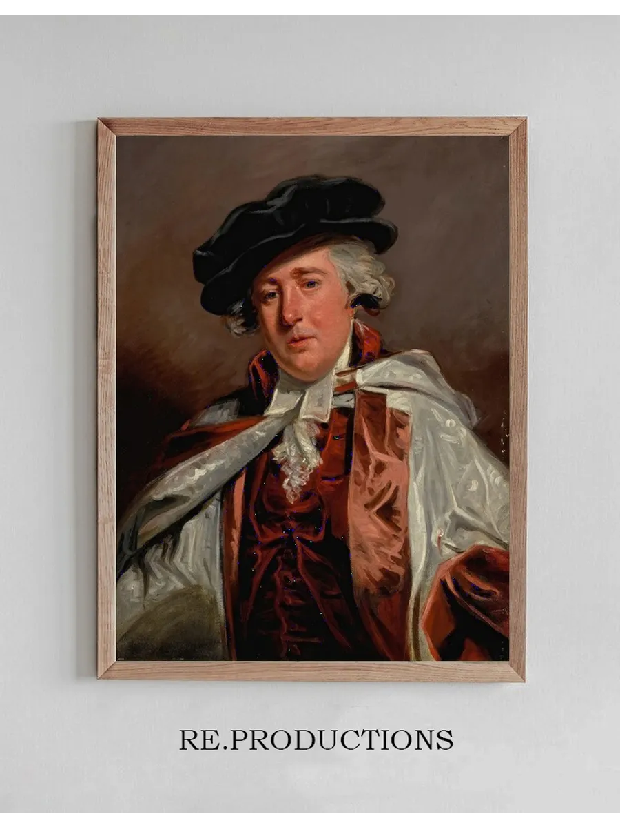 Portrait Of Dr. Edmund Ayrton (1704 - 1808)