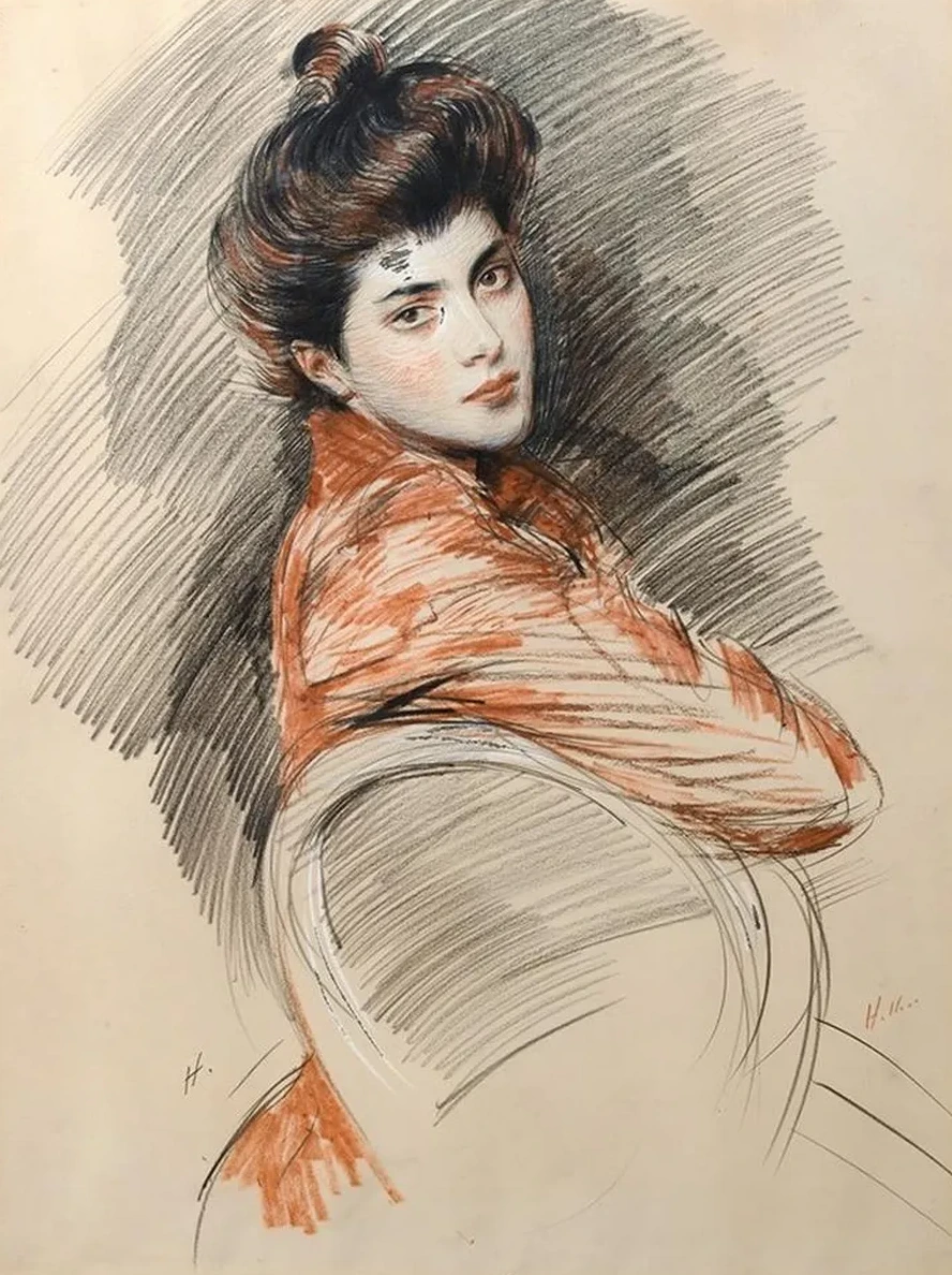 Portrait Of Elisabeth Van Biema