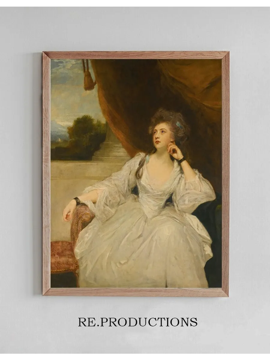 Portrait Of Elizabeth Falconer, Mrs. Stanhope, As Contemplation