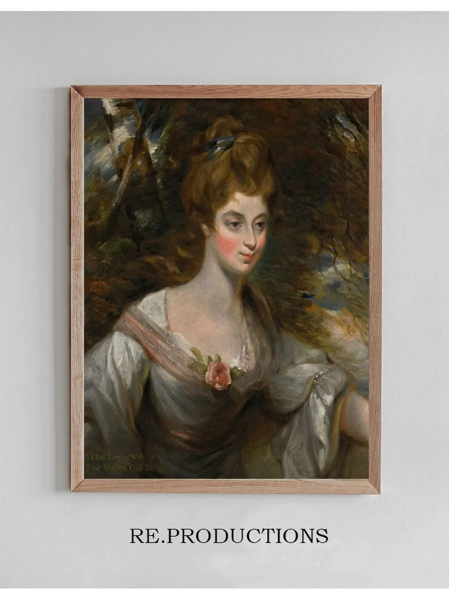 Portrait Of Elizabeth, Lady Croft (1754 - 1815)