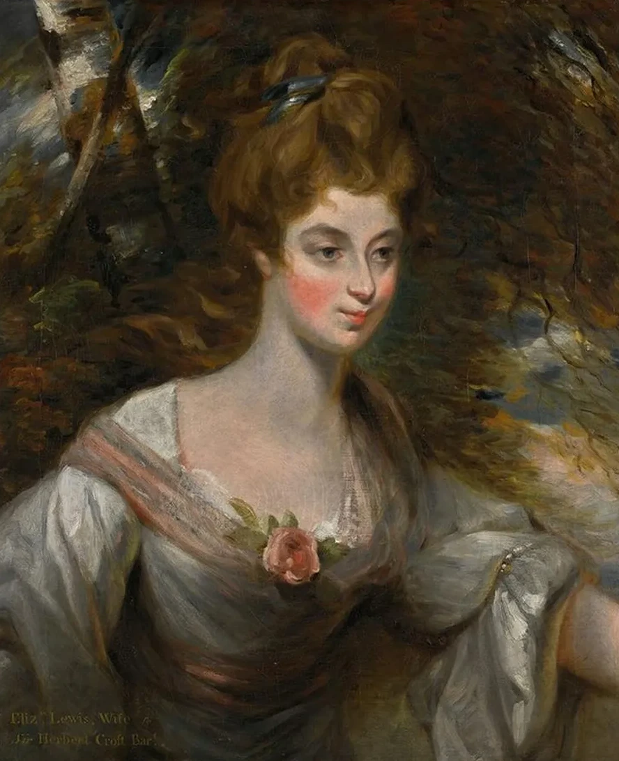 Portrait Of Elizabeth, Lady Croft (1754 - 1815)