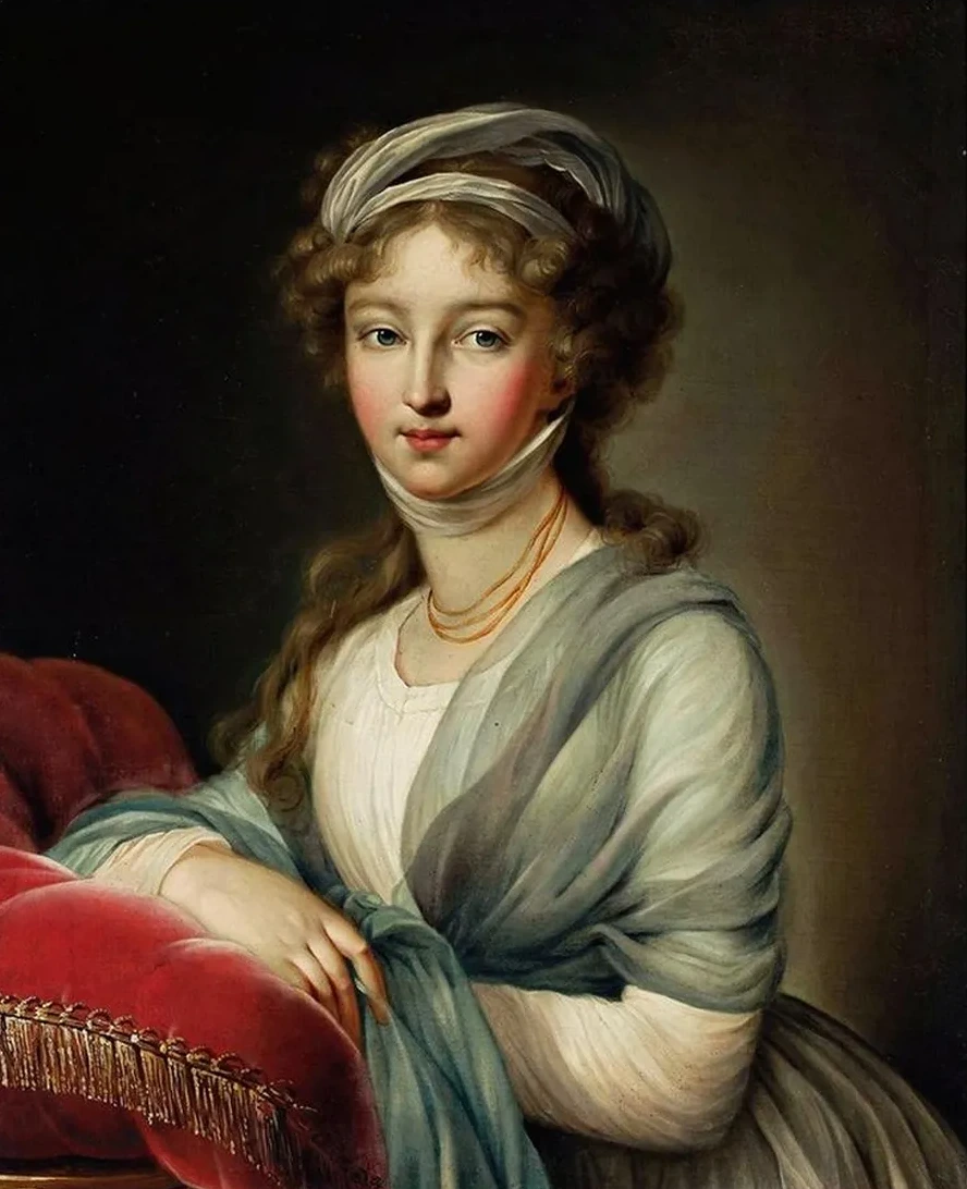 Portrait Of Elzbiety Aleksiejewnej, Zony Cara Aleksandra I
