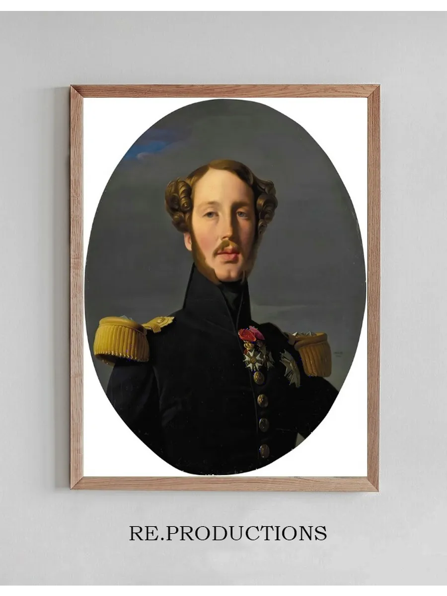 Portrait Of Ferdinand - Philippe - Louis - Charles - Henri Of Bourbon Orleans, Duke Of Orleans