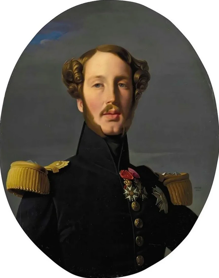 Portrait Of Ferdinand - Philippe - Louis - Charles - Henri Of Bourbon Orleans, Duke Of Orleans
