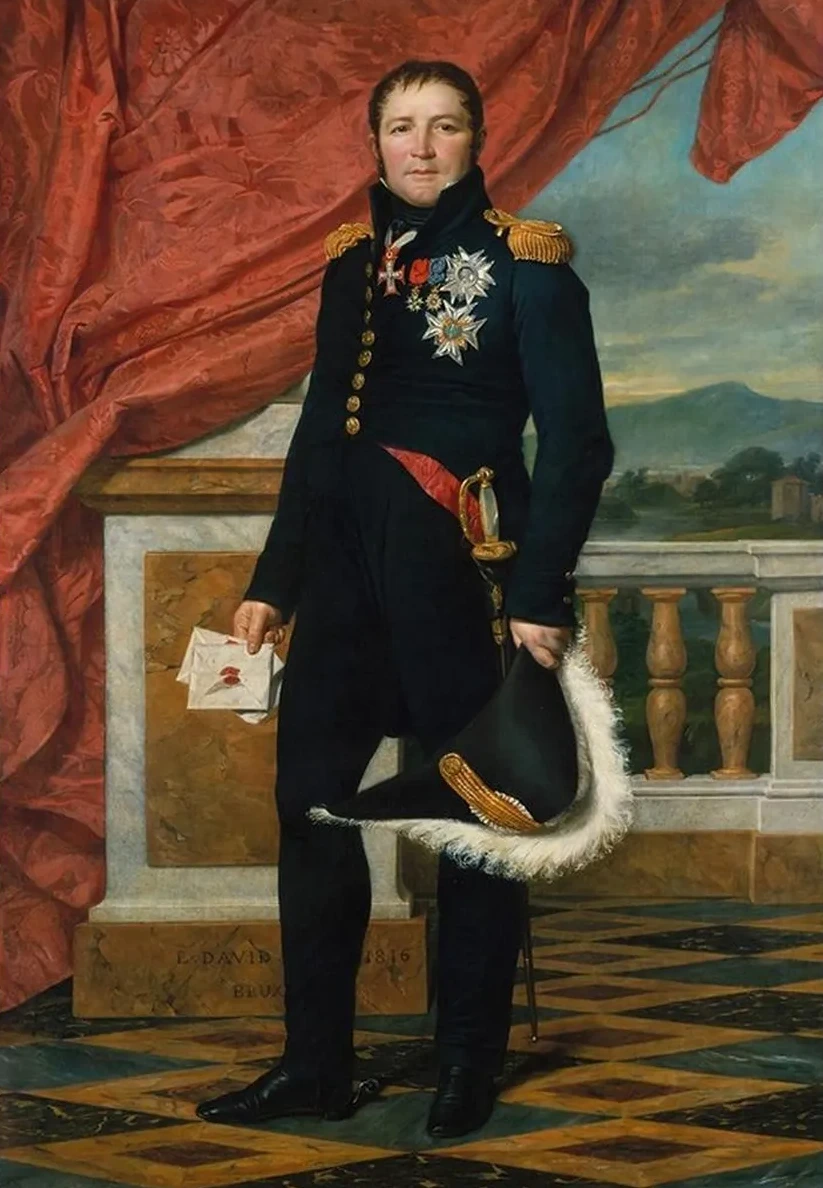 Portrait Of French Politician And Soldier tienne Maurice G rard