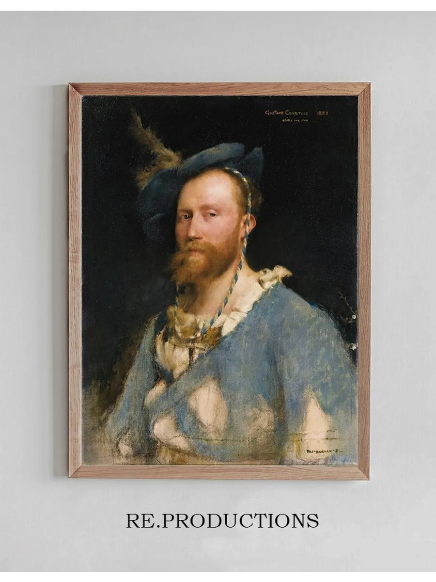 Portrait Of Gustave Courtois