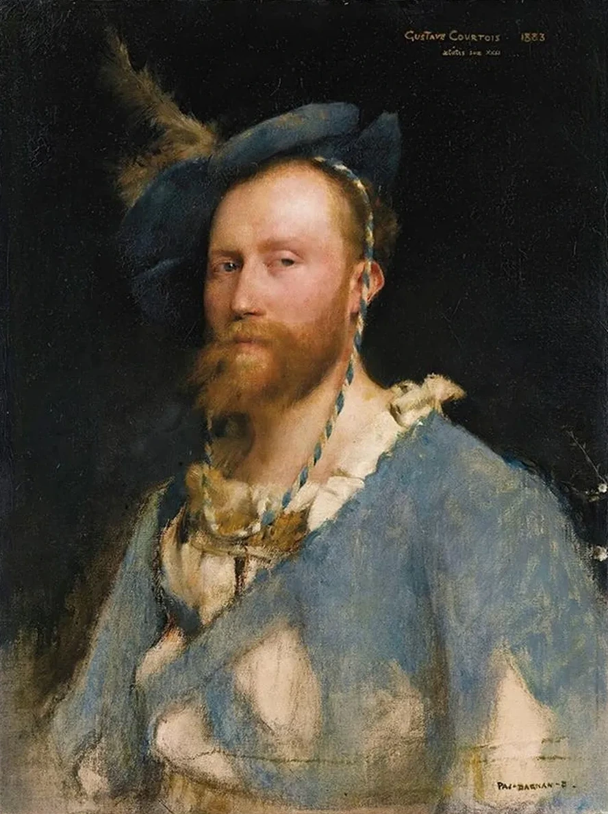 Portrait Of Gustave Courtois
