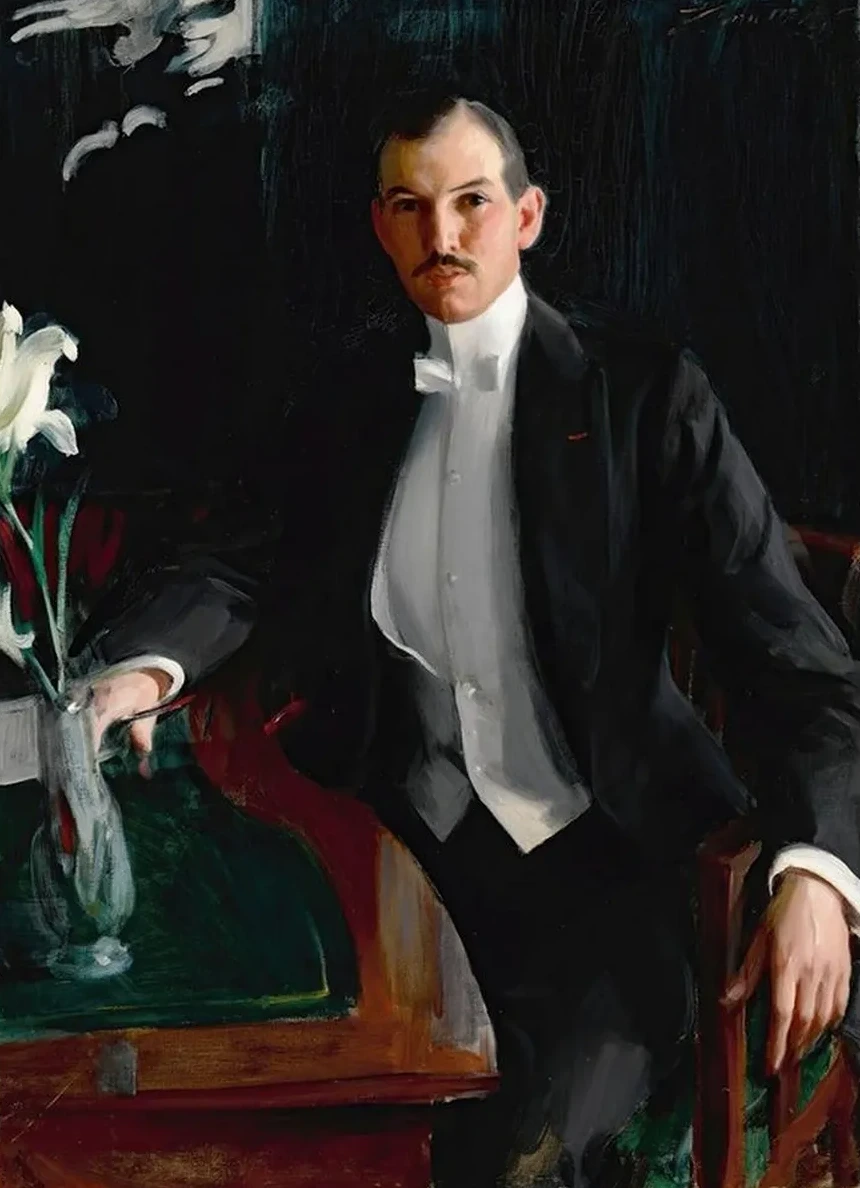 Portrait Of Harald Bildt
