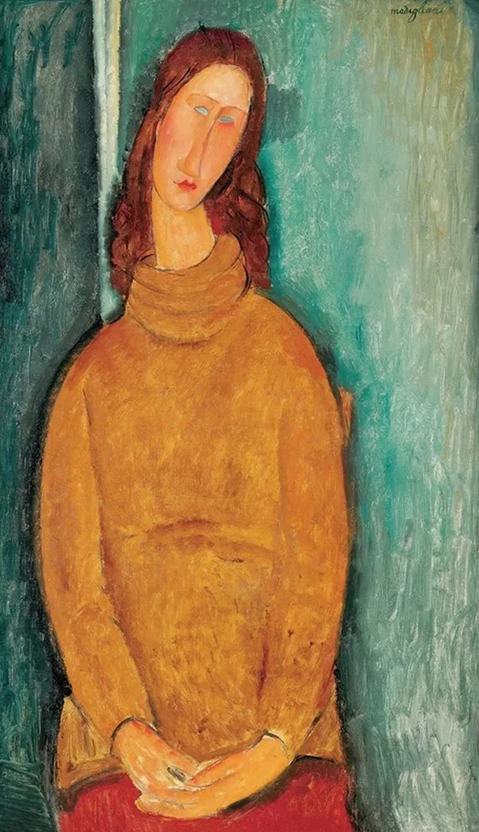 Portrait Of Jeanne H buterne