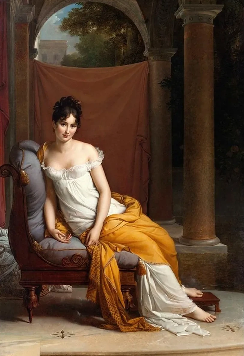 Portrait Of Juliette R camier, N e Bernard