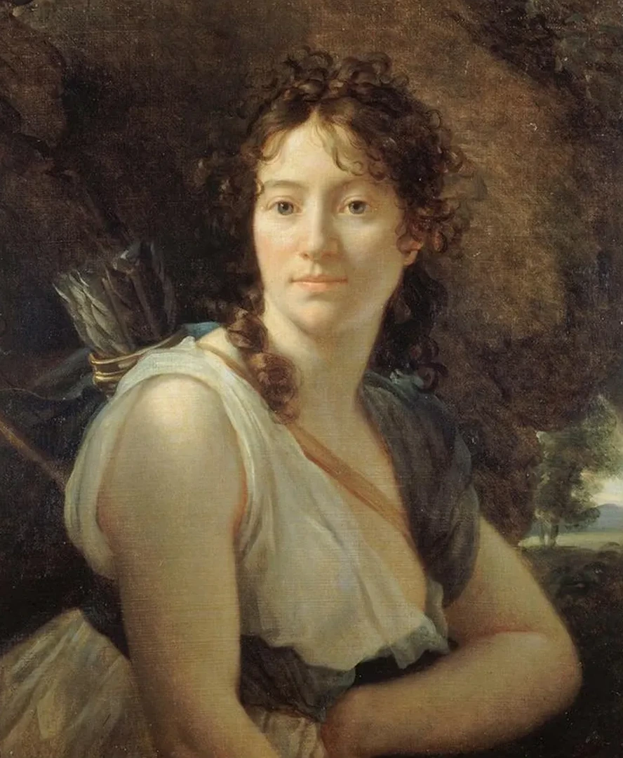 Portrait Of Mademoiselle Duchesnois (1777 - 1835), Member Of The Com die - Fran aise, In The Role Of Dido