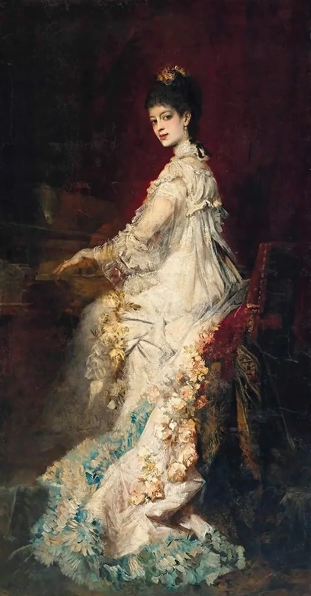 Portrait Of Maria, Countess Von D nhoff