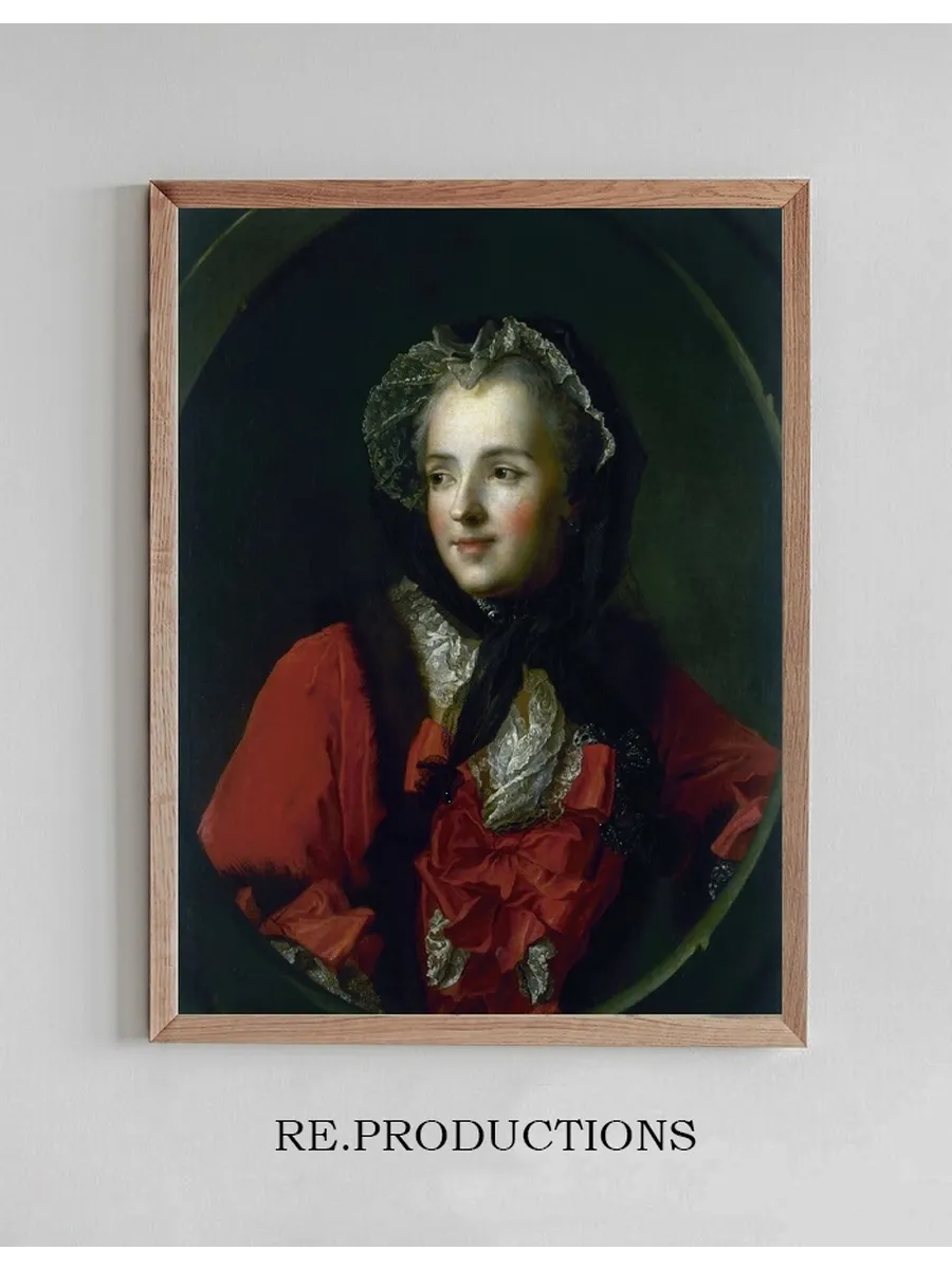 Portrait Of Marie Leszczynska, Queen Of France