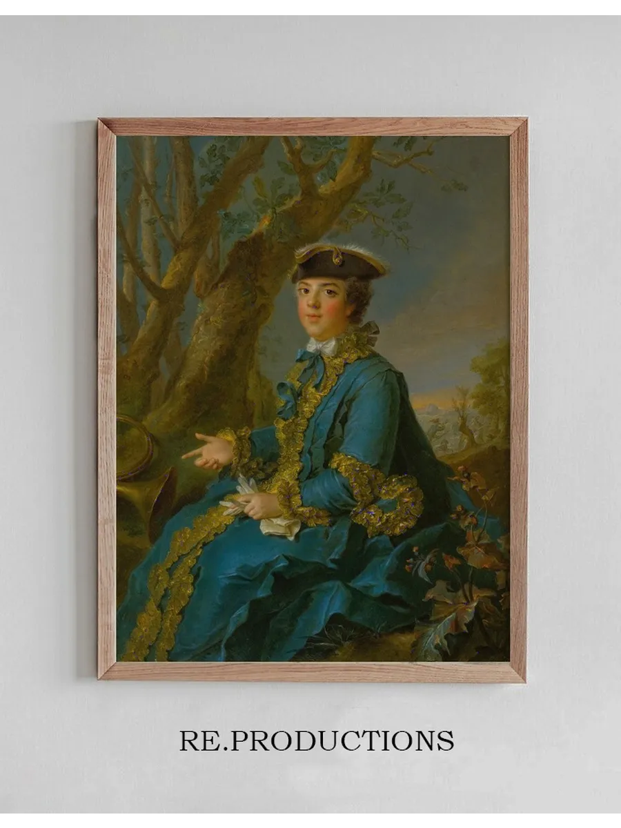 Portrait Of Marie Louise Elisabeth De France, Duchess Of Parma