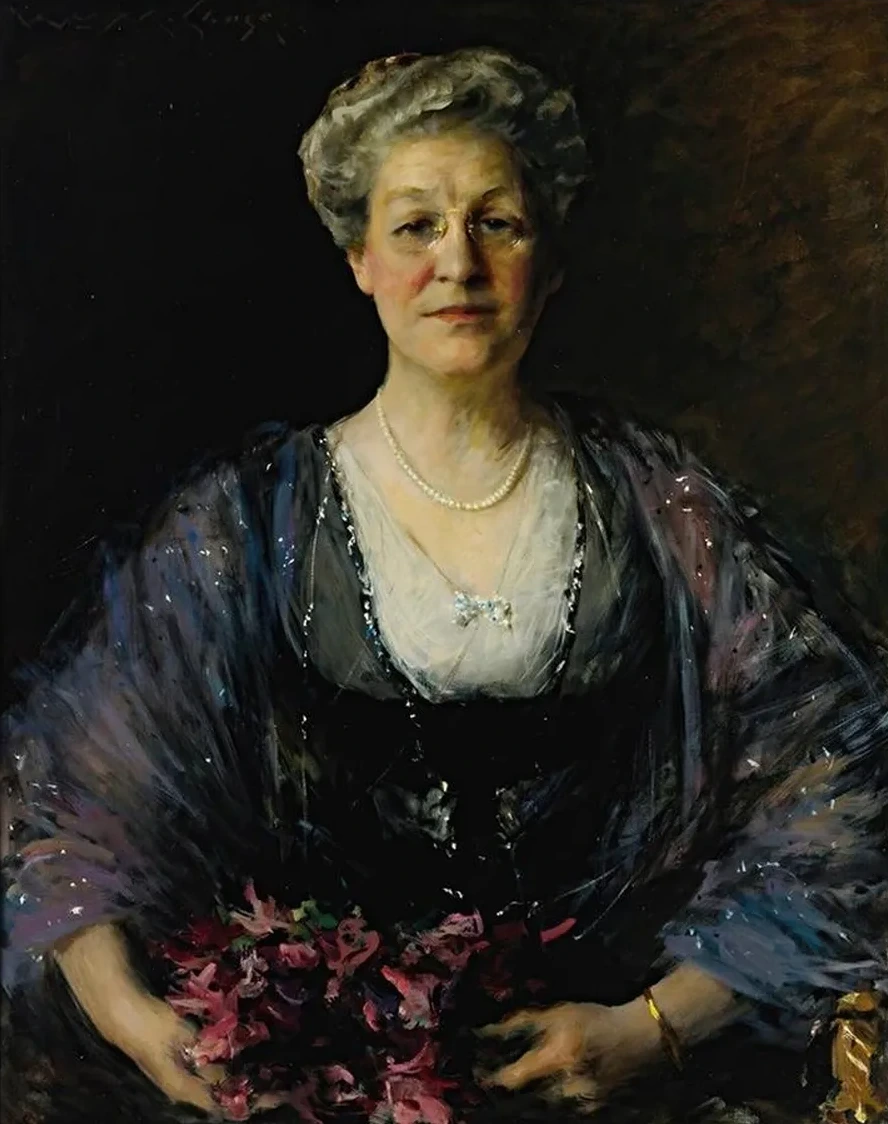 Portrait Of Matilda Herbert Lloyd (1855 - 1945)