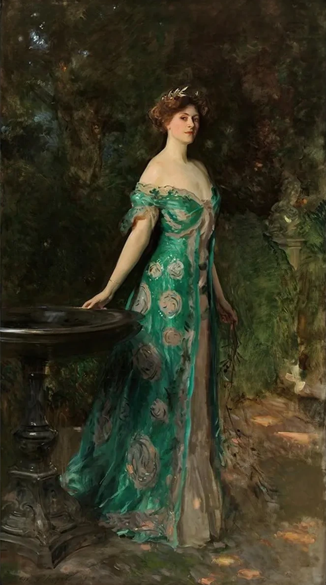 Portrait Of Millicent Leveson - Gower, Duchess Of Sutherland (1867 - 1955)