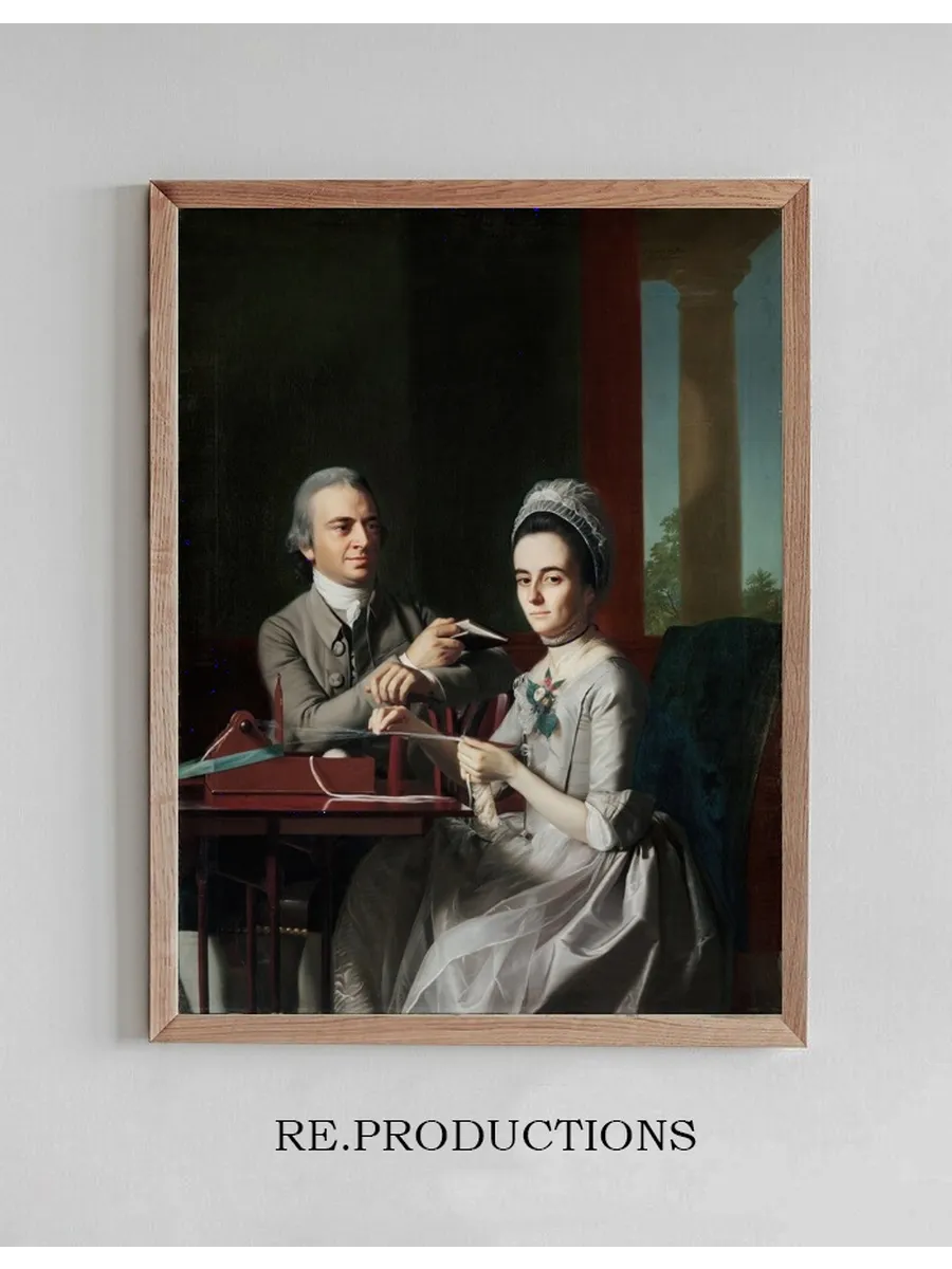 Portrait Of Mr. And Mrs. Thomas Mifflin (Sarah Morris)