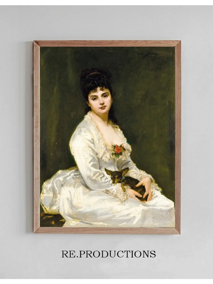 Portrait Of Mrs Henri Fouquier