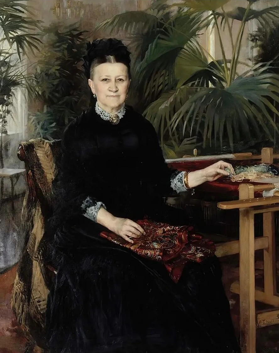 Portrait Of Mrs. Anna Sinebrychoff