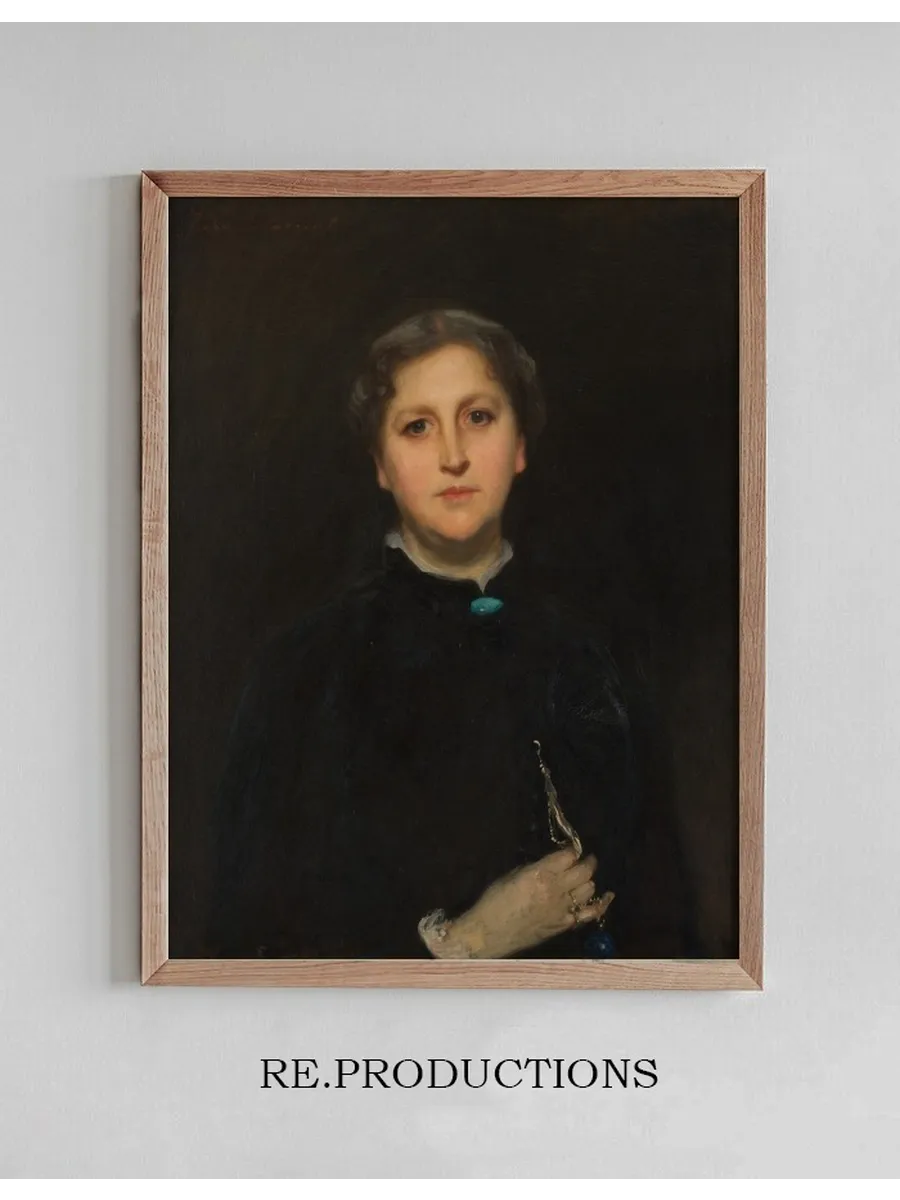 Portrait Of Mrs. Raphael Pumpelly