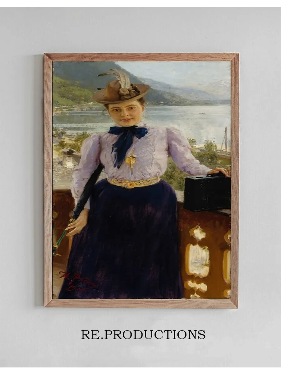 Portrait Of Natalia Nordmann