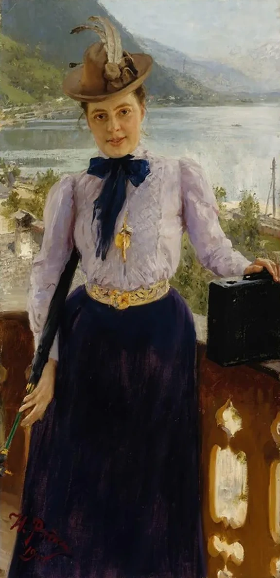 Portrait Of Natalia Nordmann