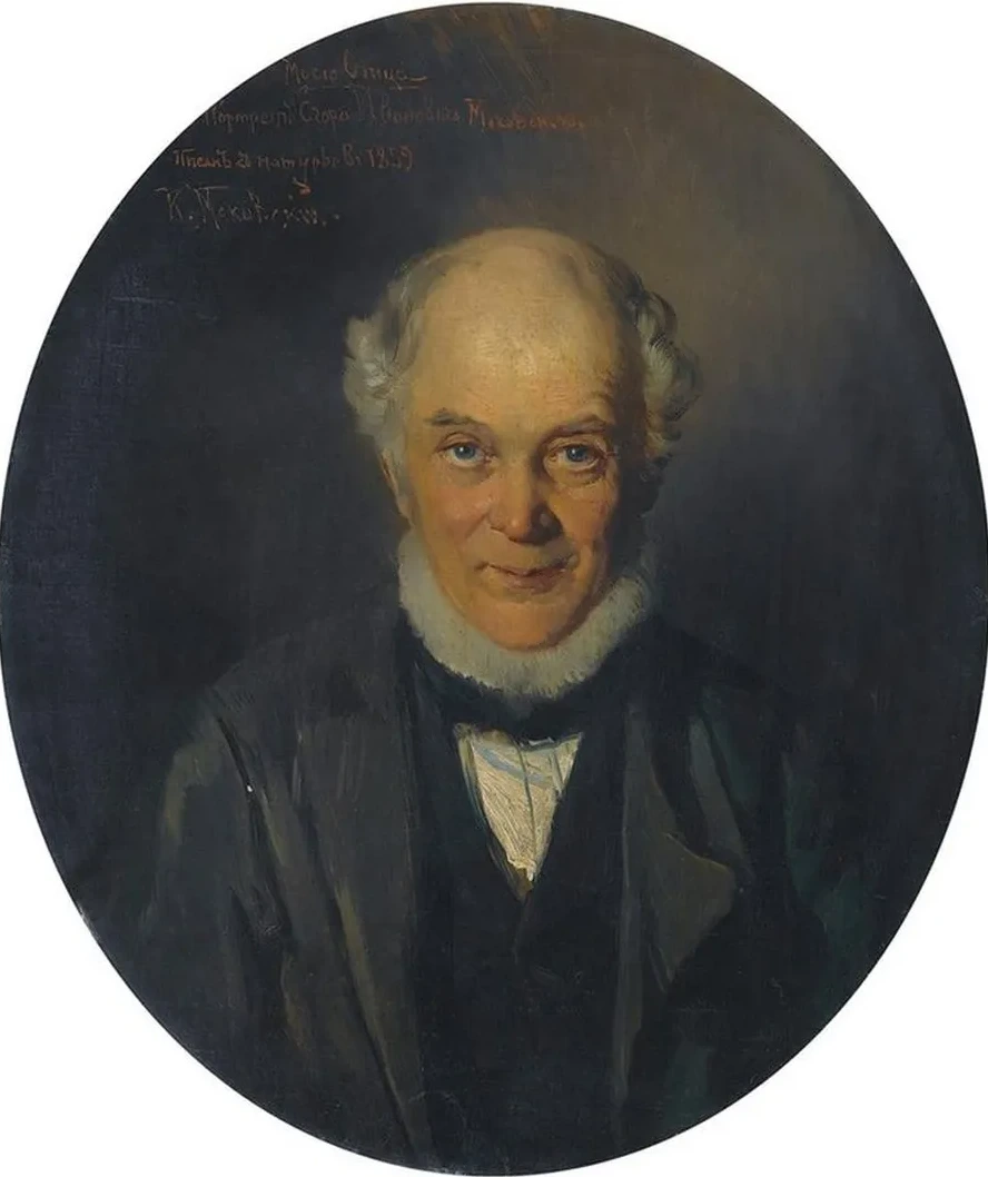 Portrait Of The Artist's Father, Egor Ivanovich Makovsky