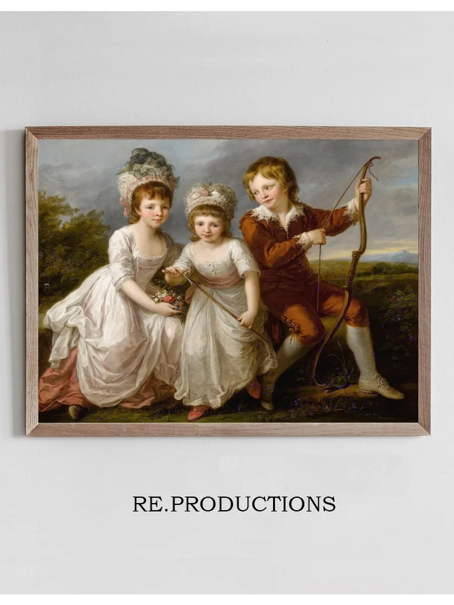 Portrait Of Three Children