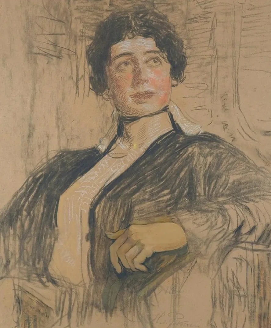 Portrait Of Veronika Abegg - Werefkin