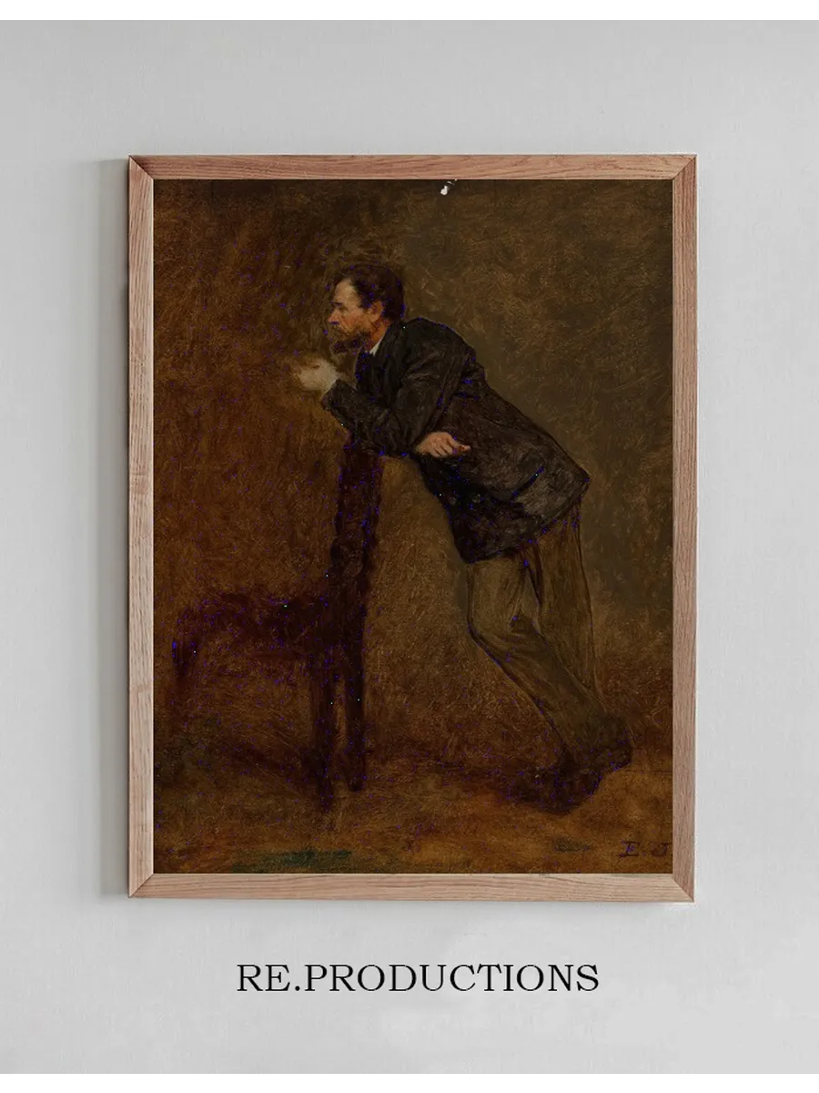 Portrait Sketch of Sanford Gifford