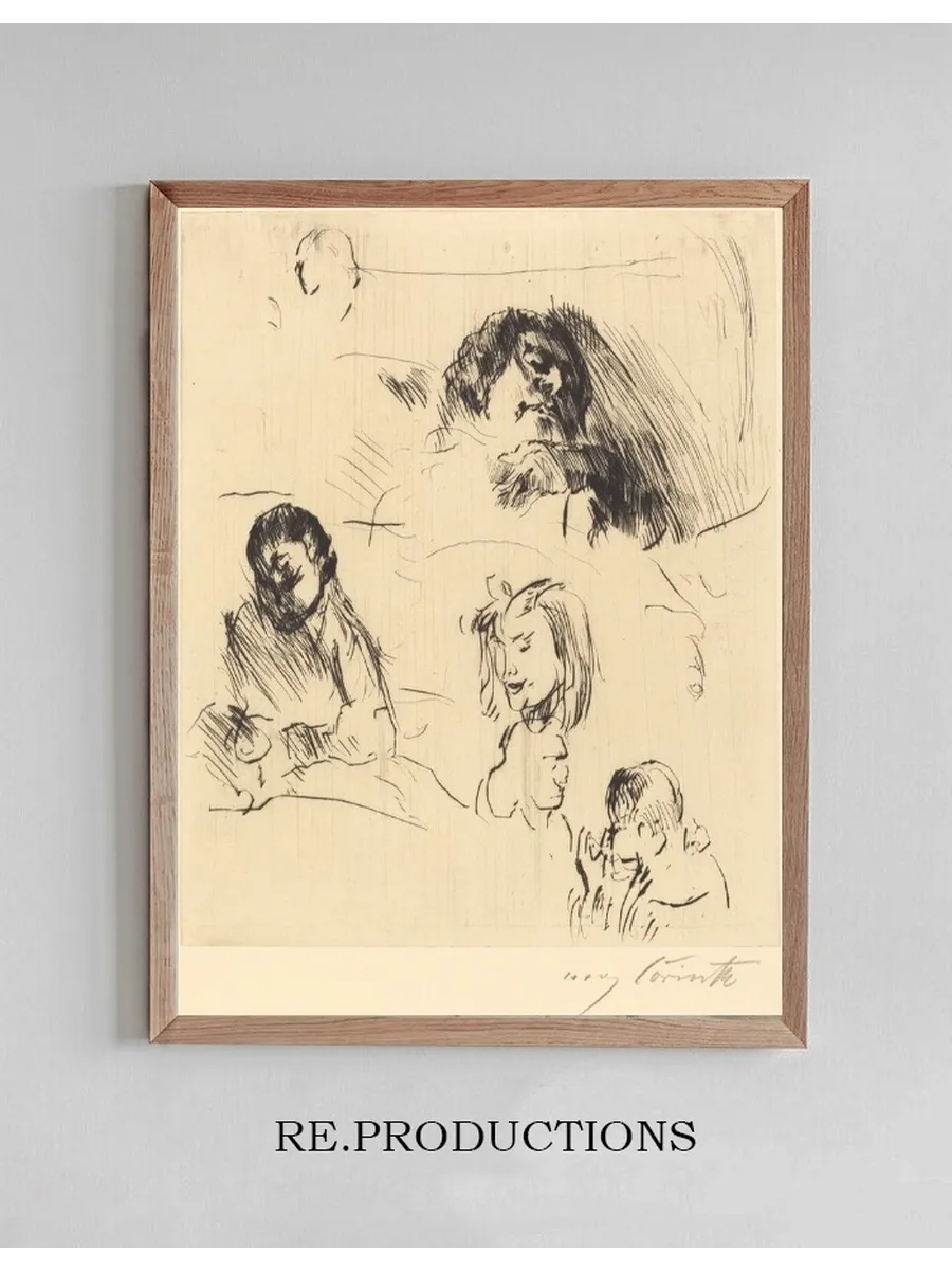 Portrait Sketches (verschiedene Bilnisstudien)