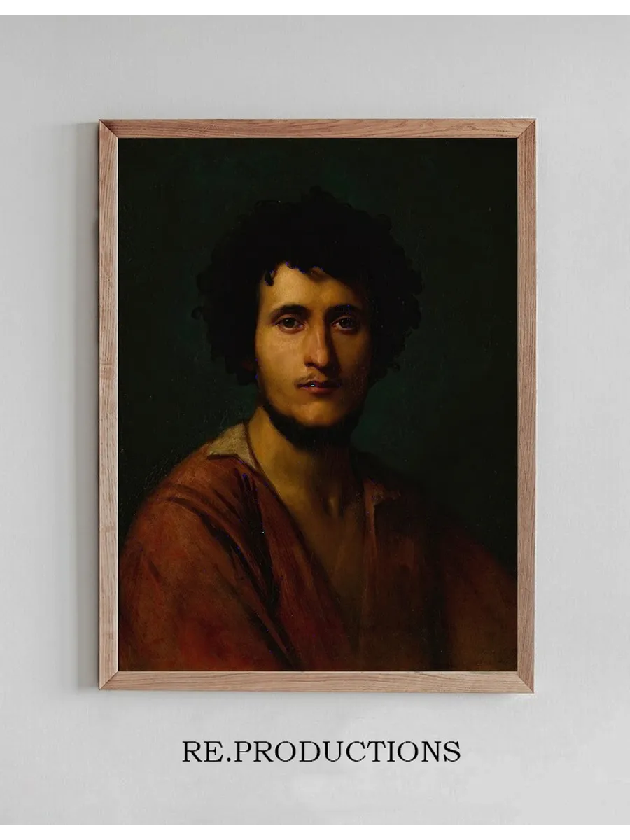 Portrait Study Of Giacomo Orlandi Di Subiaco