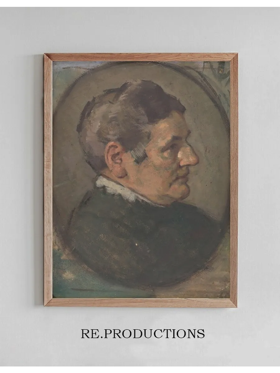 Portrait Study Oval