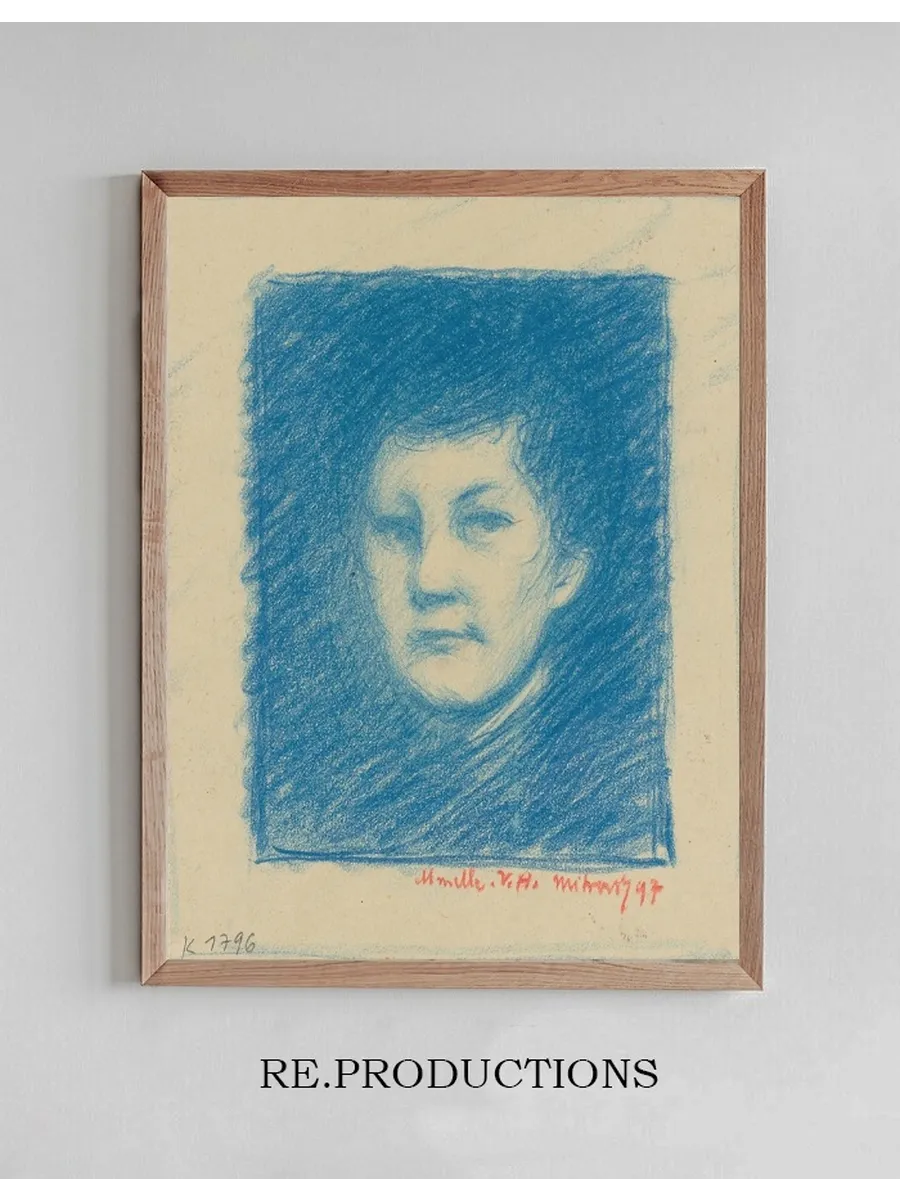 Portrait Study of Female Head