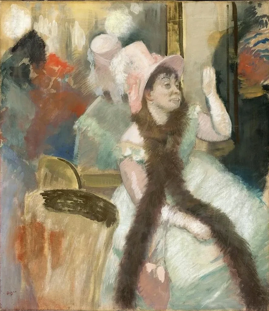 Portrait after a Costume Ball (Portrait of Madame Dietz - Monnin)
