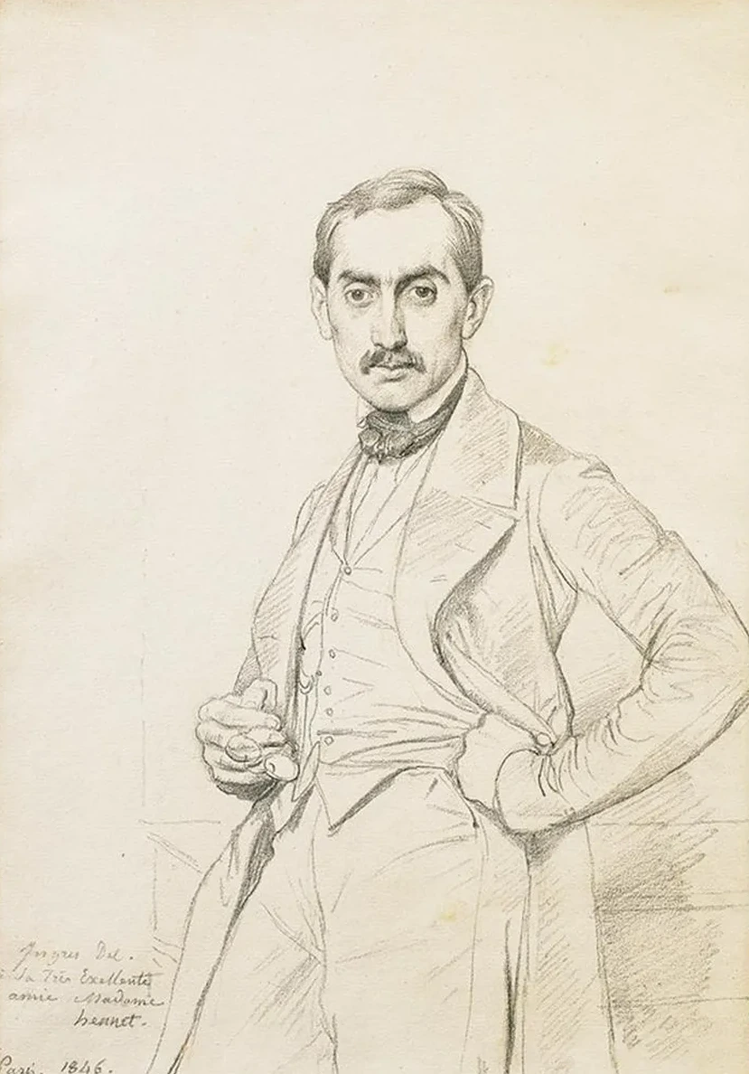 Portrait d Alphonse Hennet de Goutel