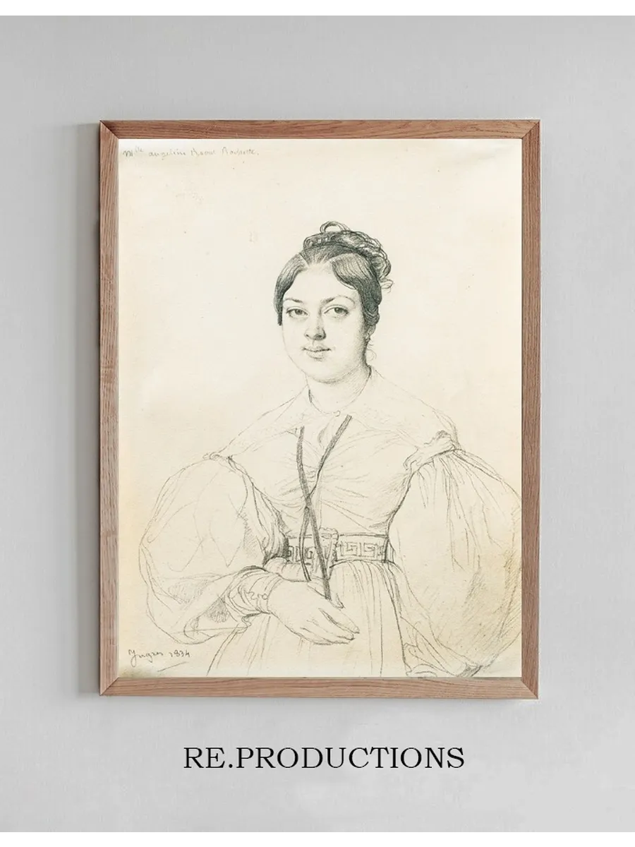 Portrait d Angeline Raoul - Rochette