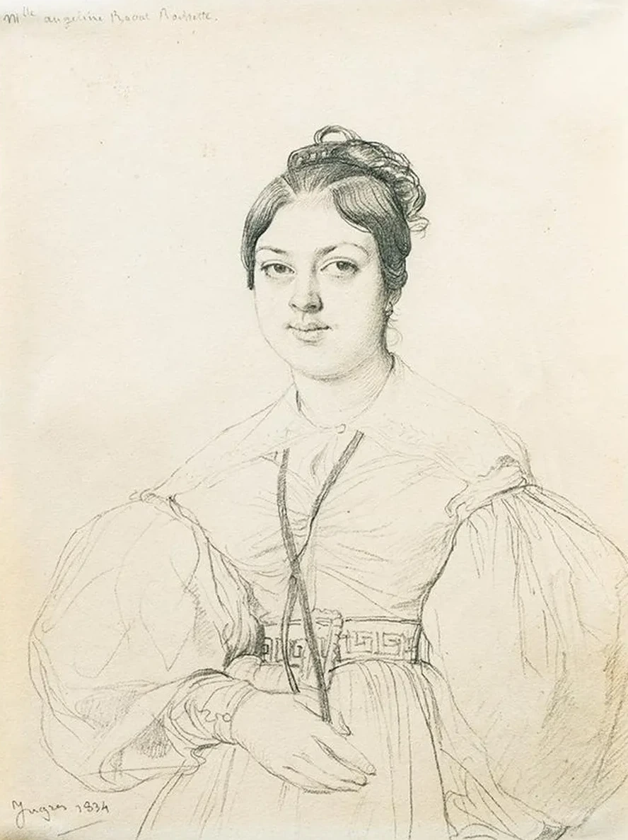 Portrait d Angeline Raoul - Rochette