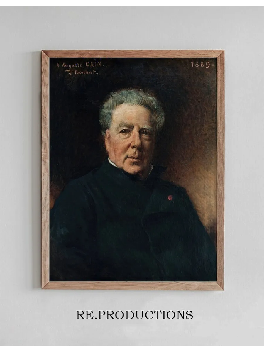 Portrait d Auguste Cain