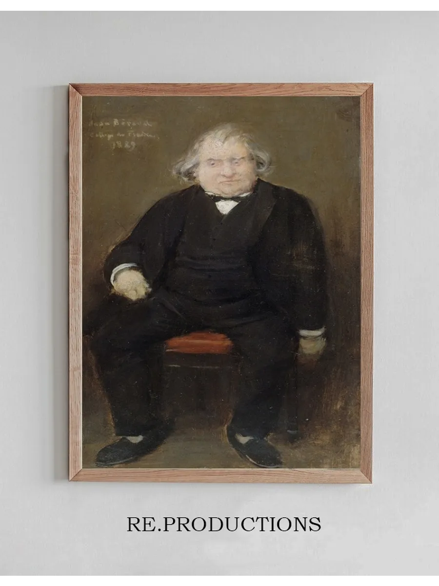 Portrait D Ernest Renan (1823 - 1892), Philosophe
