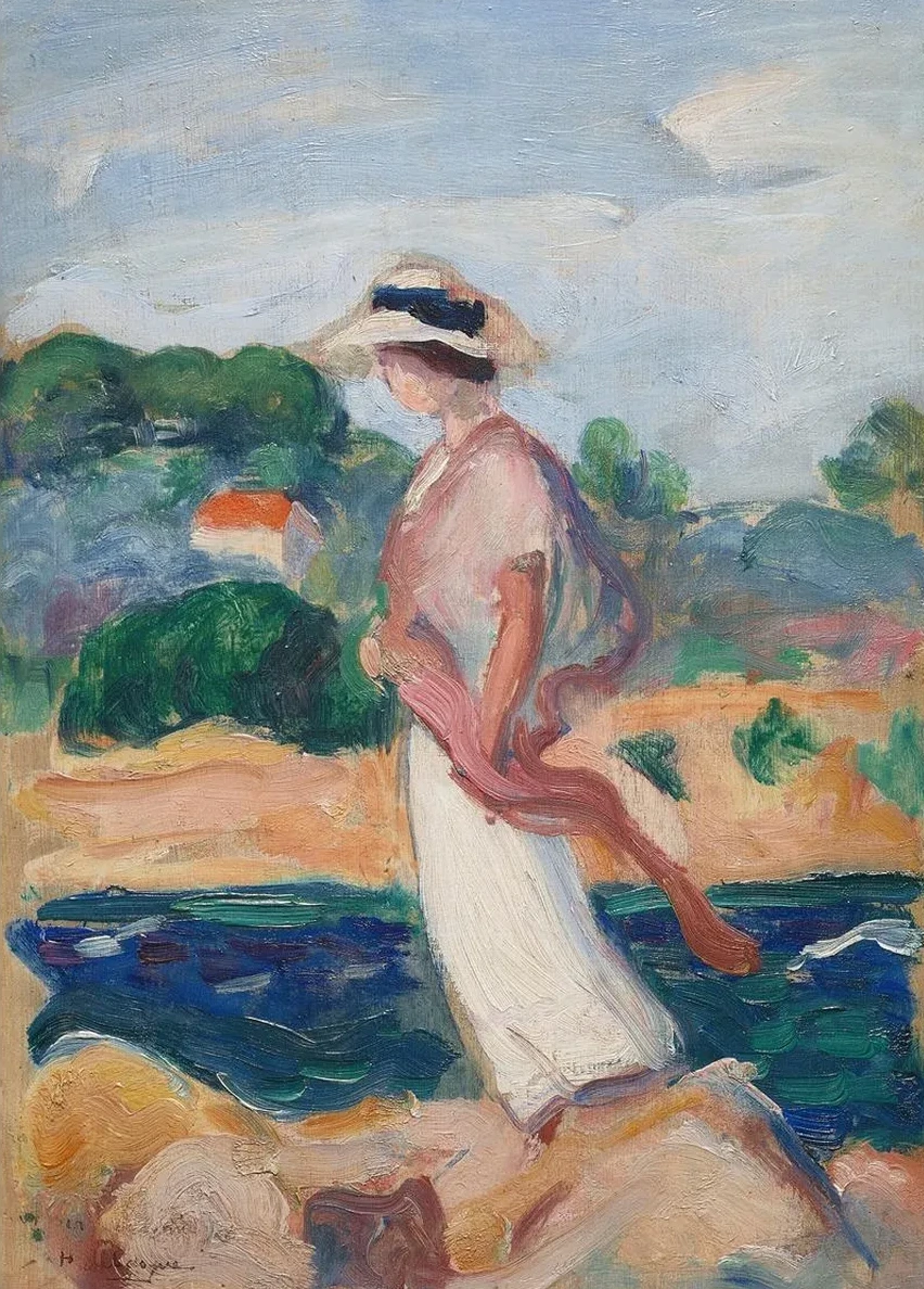 Portrait D Ir Ne Dans Un Paysage