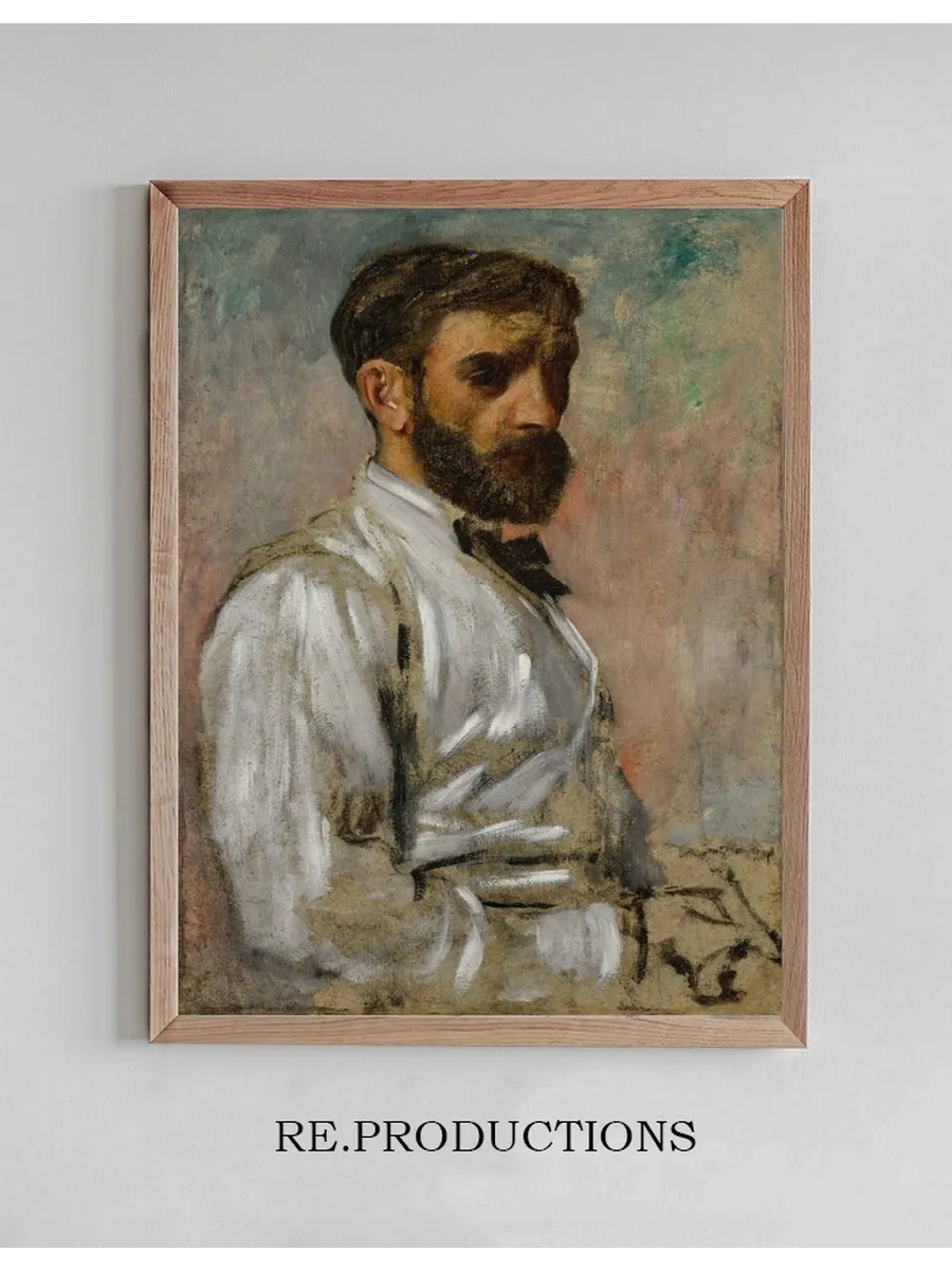 Portrait D Artiste (L on Bonnat)