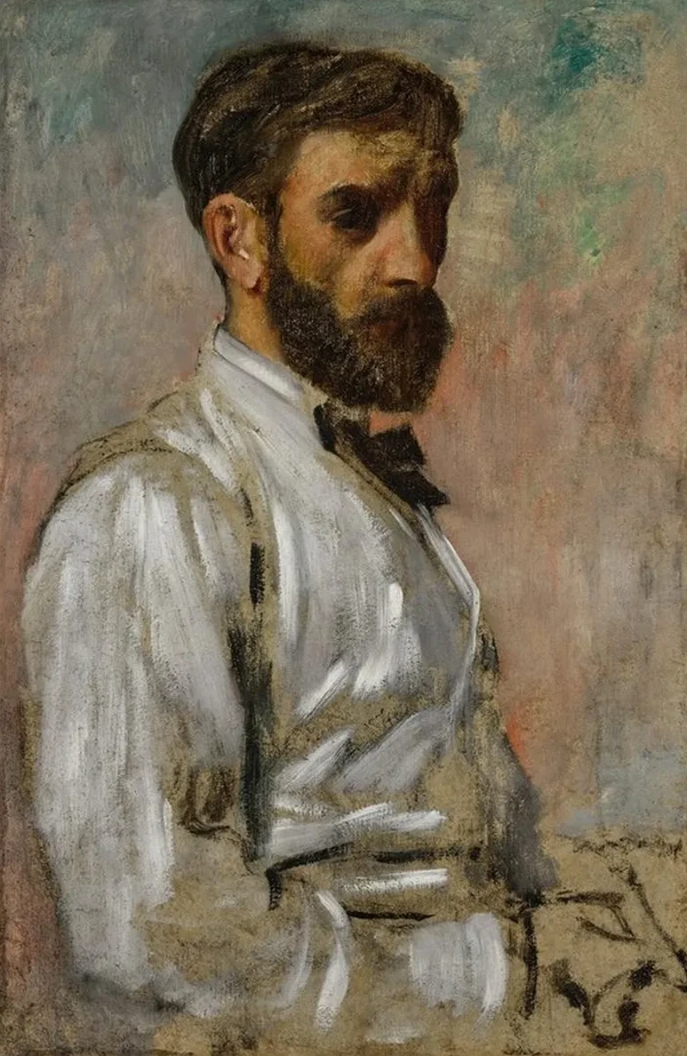 Portrait D Artiste (L on Bonnat)