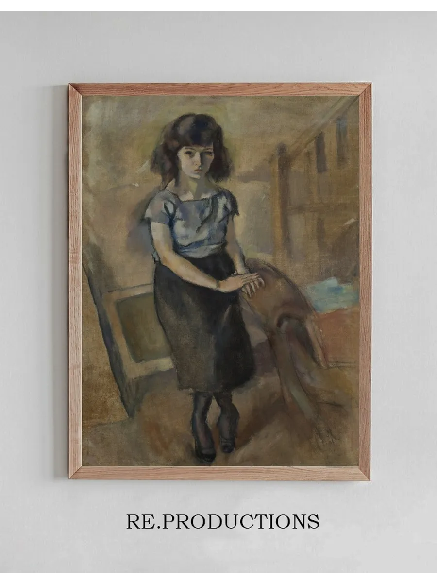Portrait D Une Femme Debout