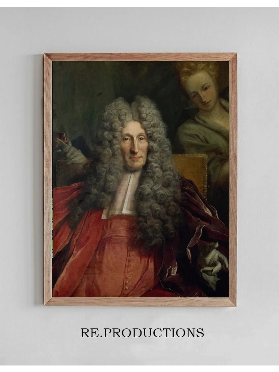 Portrait de Charles Boucher D Orsay, Pr V T Des Marchands de 1700 1708