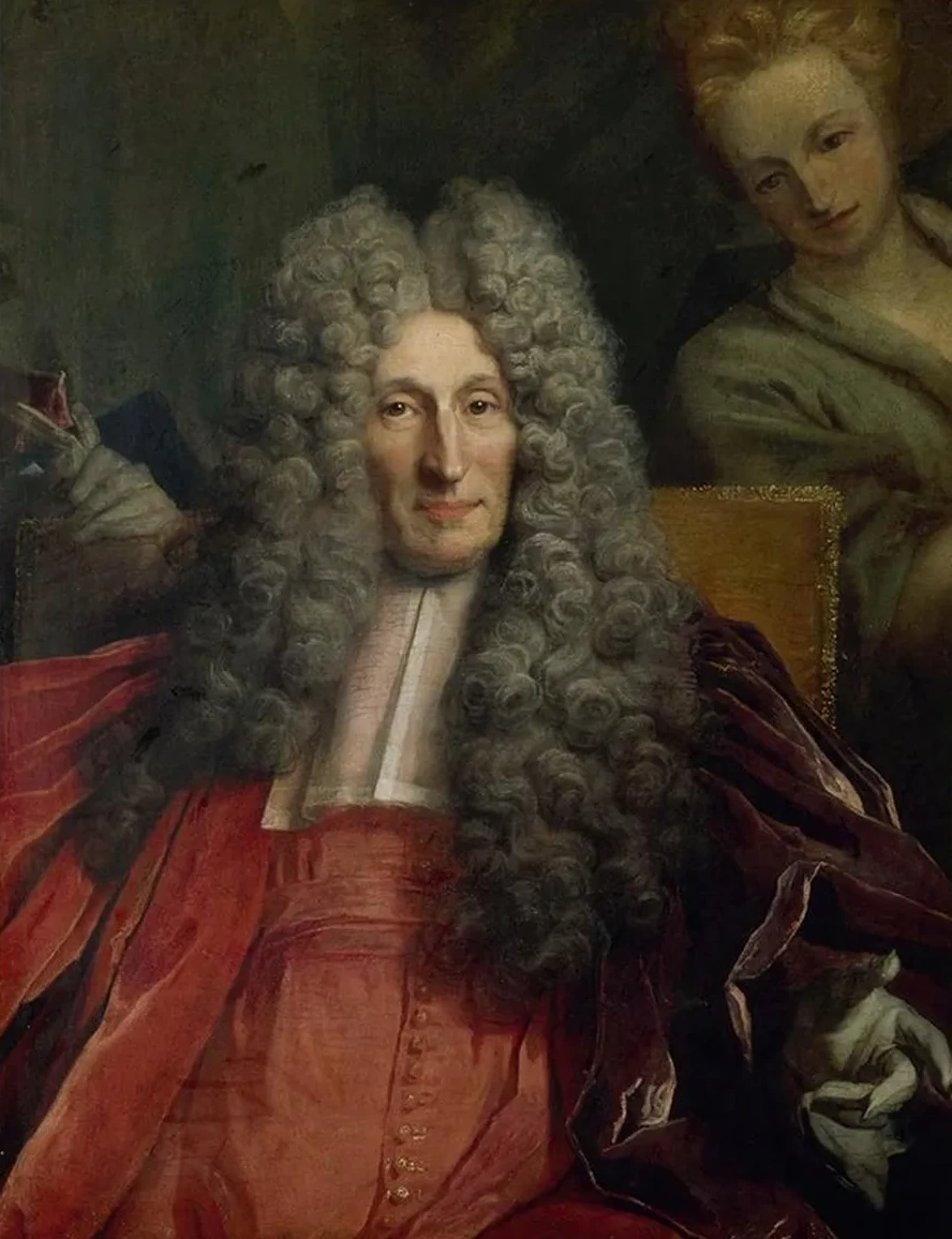 Portrait de Charles Boucher D Orsay, Pr V T Des Marchands de 1700 1708