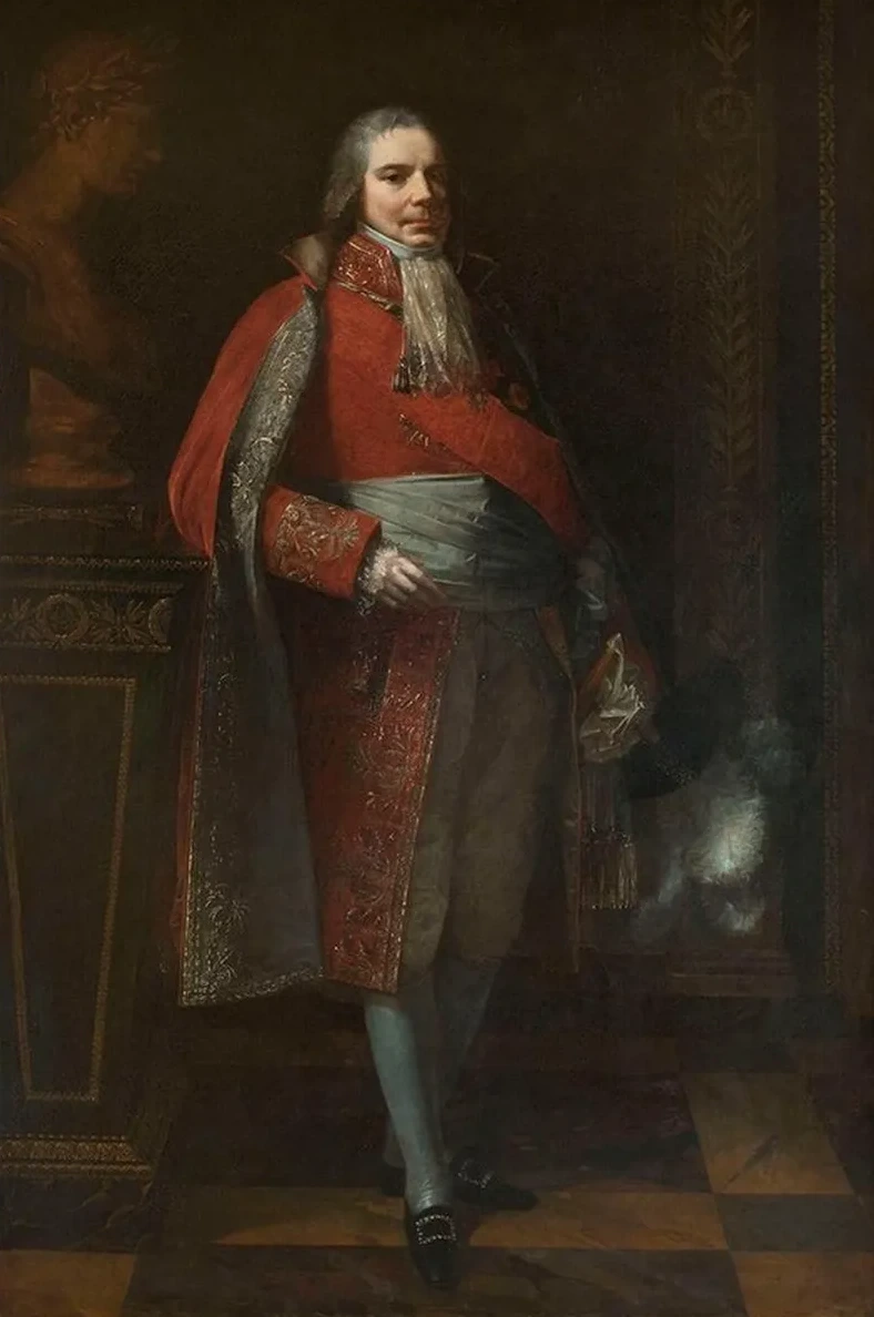Portrait de Charles - Maurice de Talleyrand - P Rigord (1754 - 1838), En Habit de Grand Chambellan
